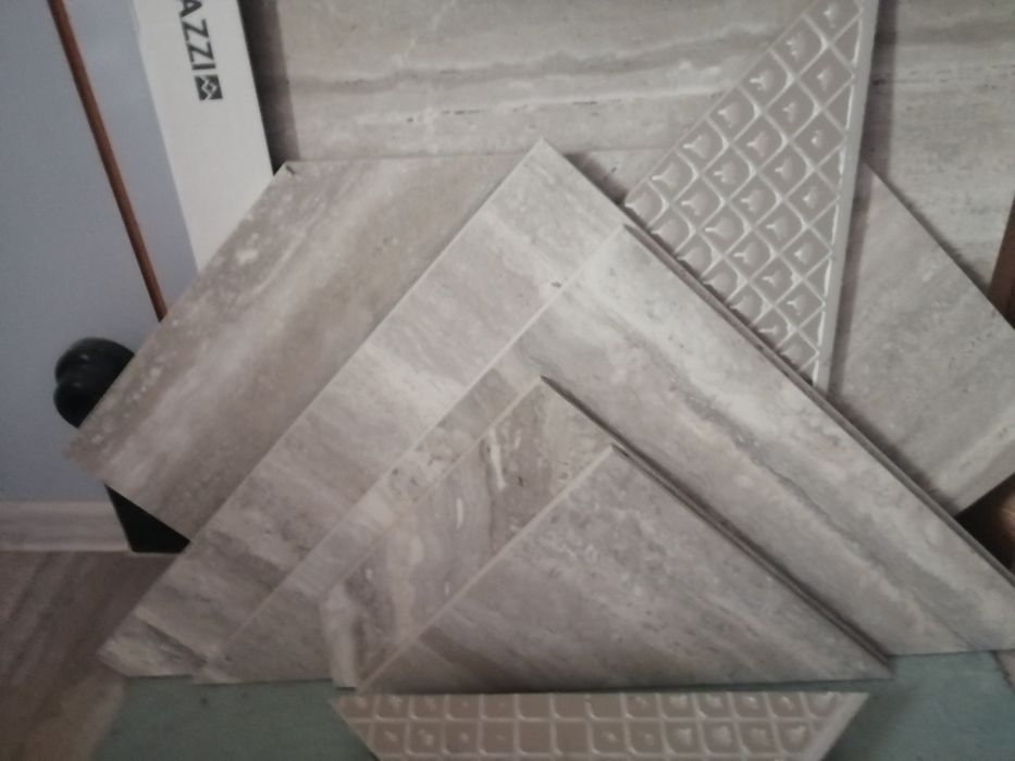 Гранитогрес Мараци Травертино силвър - парчета