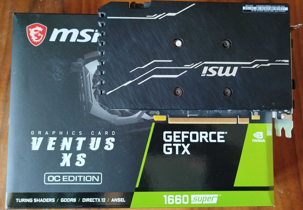 vand placa video GTX 1660 super 6GB MSI