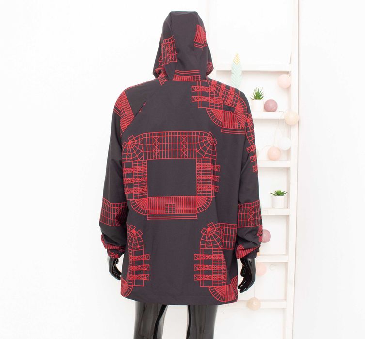 Manchester United Adidas оригинално мъжко яке ветровка с качулка 2XL