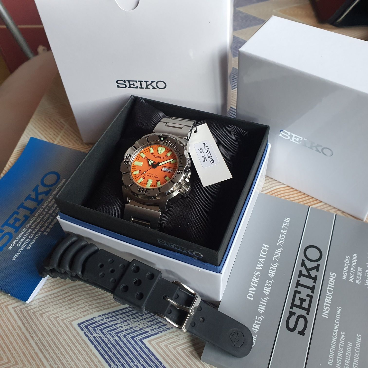 Seiko skx781k3 store