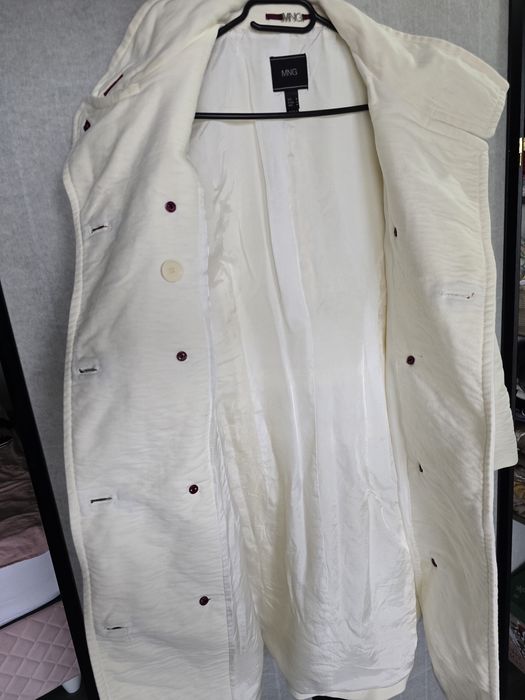 Palton Mango de dama marime M 100% bumbac