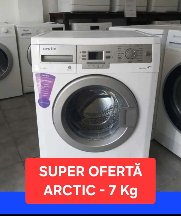 Masina de spălat rufe automată Arctic. APL 7002W