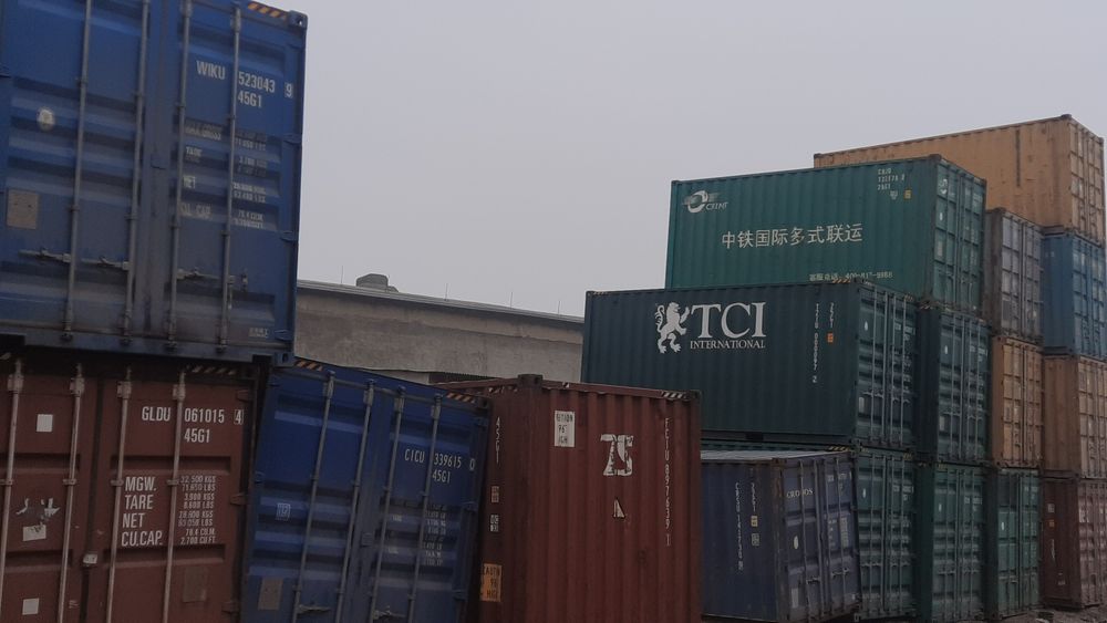 Контейнер морской 20 40HC в Ташкенте (б/у) ф/о любая!