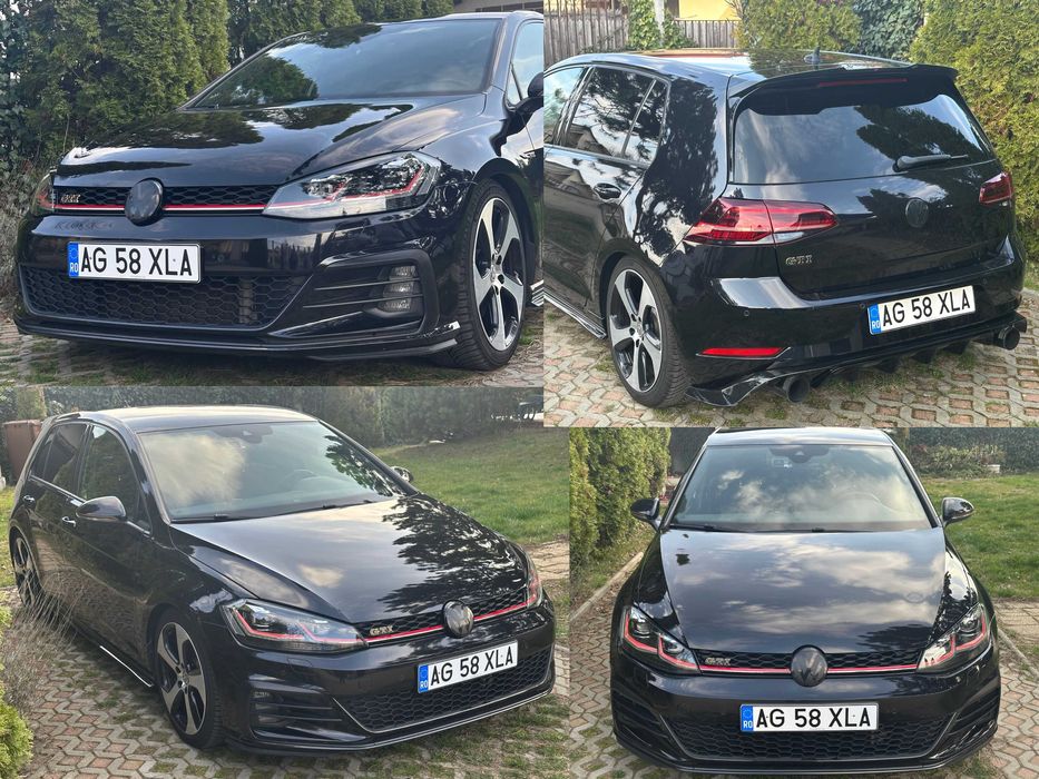 EXCEPTIONAL! VW Golf 7.5 GTI automat DSG fara accidente, cu ACC, CarPlay, istoric si carte service. PROPRIETAR in carte