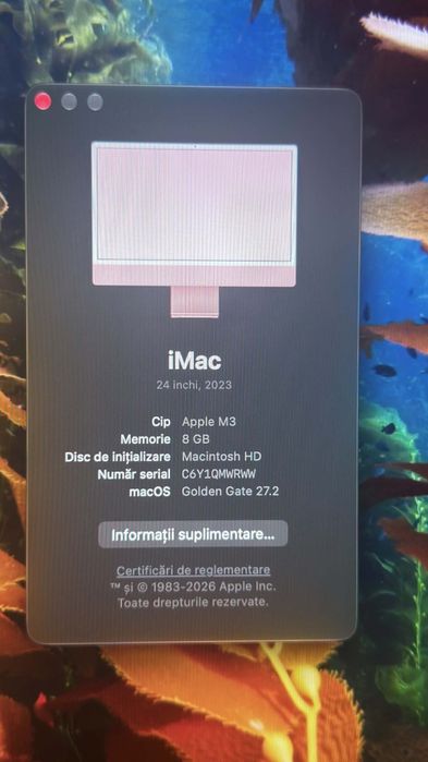 Imac perfecta stare