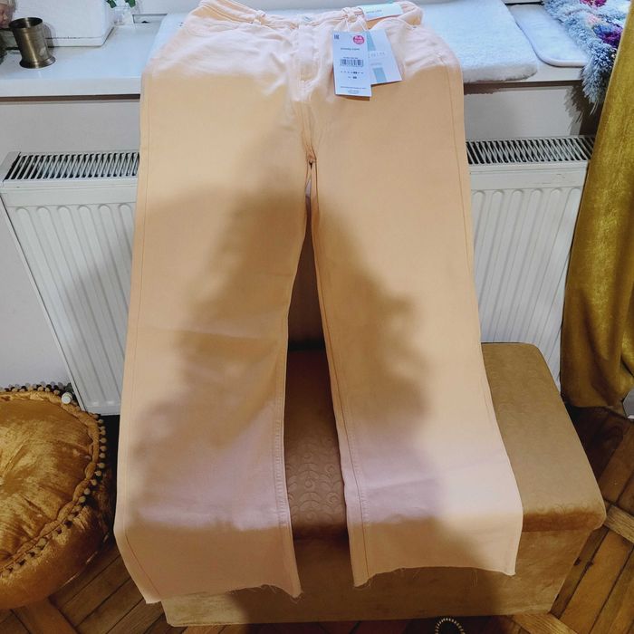 Compleu Costum Dama/fete Denim Blugi și Jacheta Somon NOU