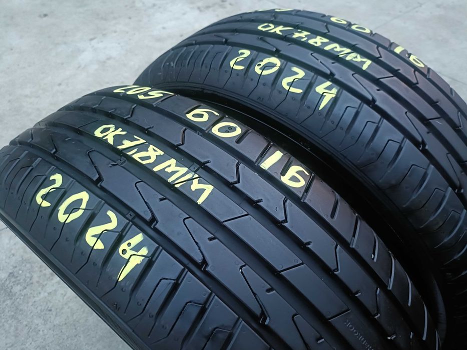 Set 4 anvelope de vara 205 60 16 hankook ventus prime 3 dot 2024