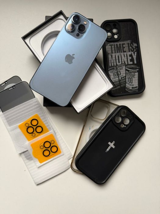 IPhone 13 pro max Sierra Blue 100% procent baterie