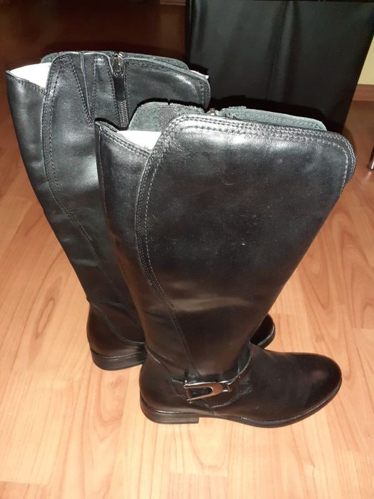 Cizme noi lungi damă, piele naturală, Flavia Passini