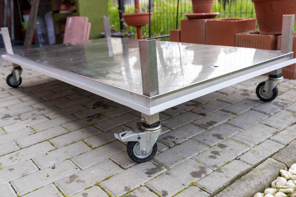 Количка и машина за захарен памук комплект