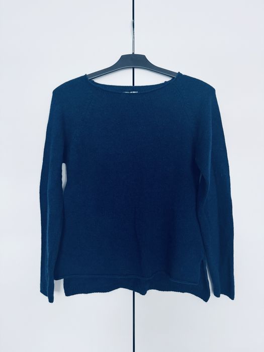 Pulover bleumarin Cashmere Italy nou marimea S