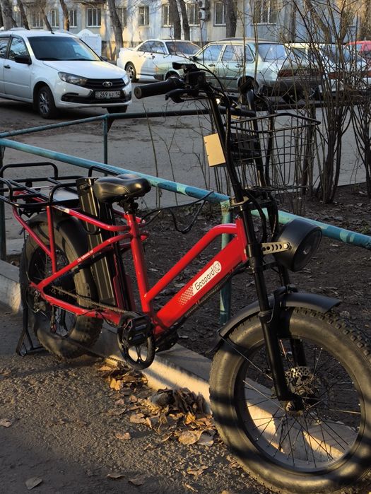 Электровелосипед Geopard 2000W с двумя аккумуляторами