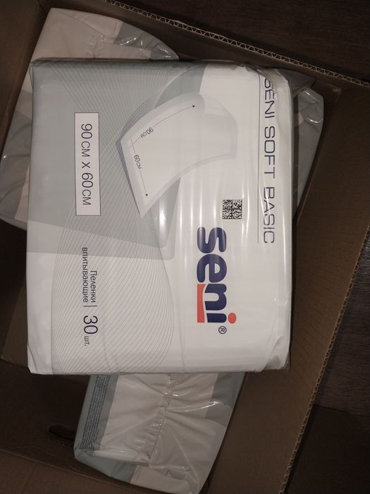 Продам пеленки SENI SOFT  BASIC 60×90