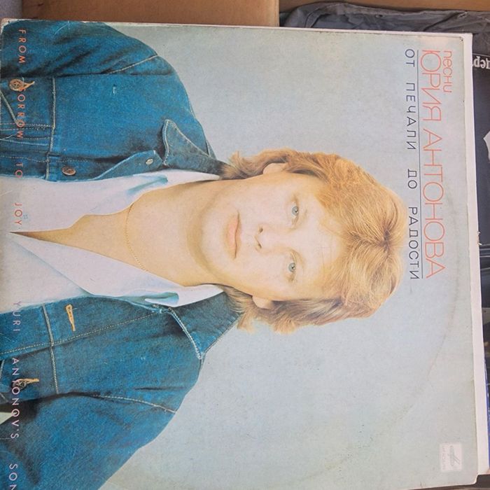 Виниловые пластинки разных исполнителей.