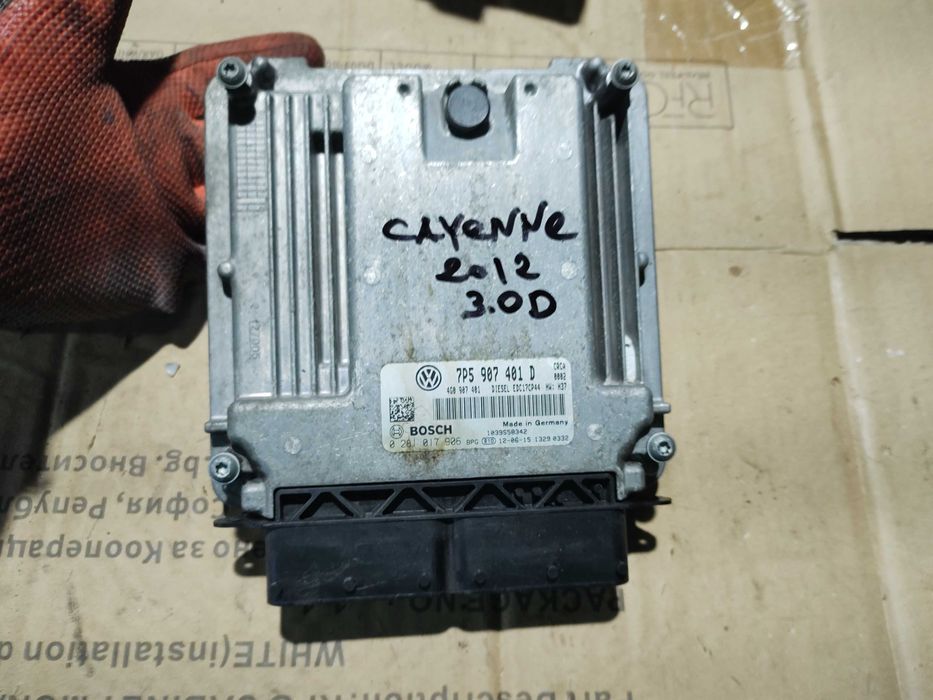 Компютър ECU 7P5907401D Porsche Cayenne 3.0D 92A/EG22/2012