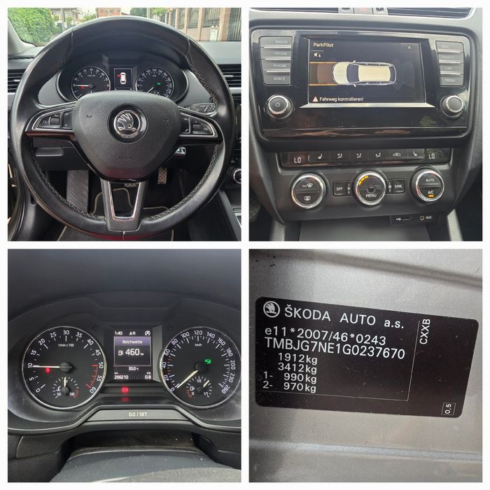 Skoda Octavia 1.6tdi 110cp 2016 Euro6 Automata