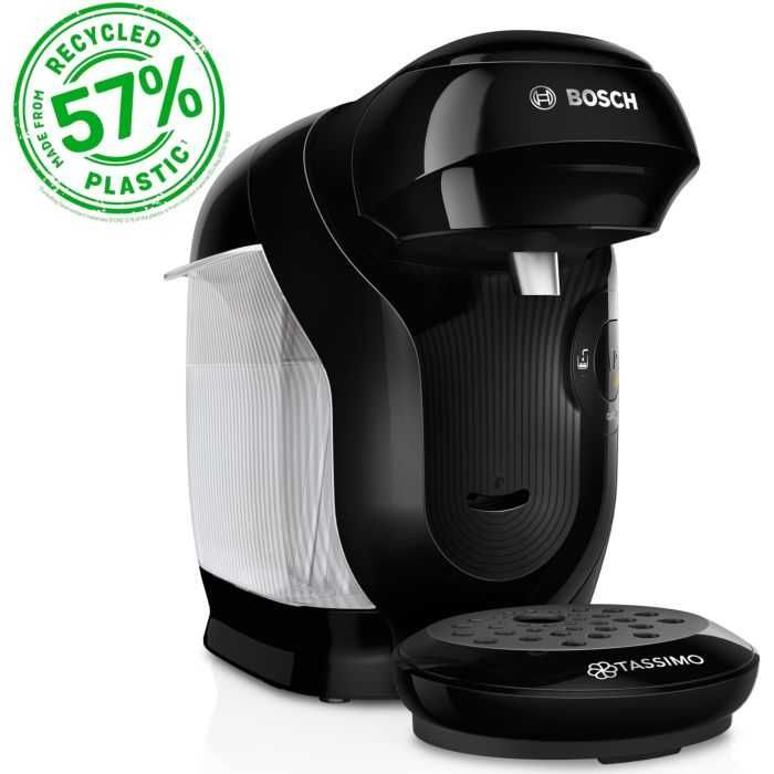 Espressor Bosch Tassimo Style, 0.7l, Sistem decalcifiere, Negru