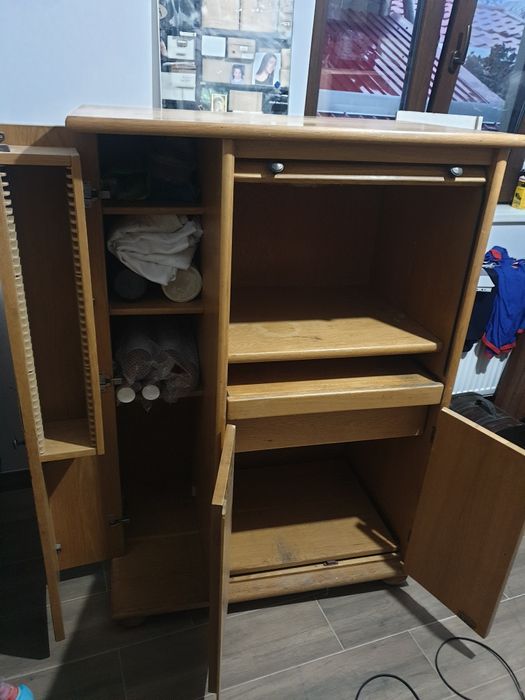 Vand birou stejar masiv