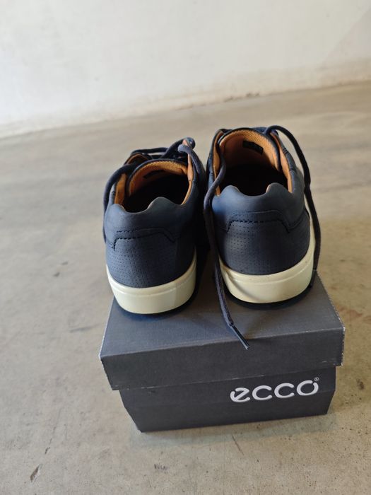Мъжки обувки Ecco - естествена кожа
