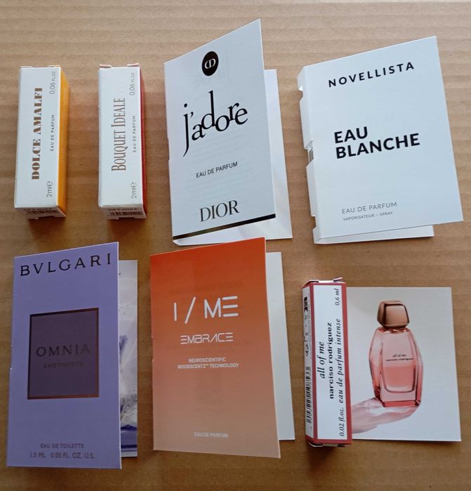 Мостри за парфюми Xerjoff, Dior, Novellista.