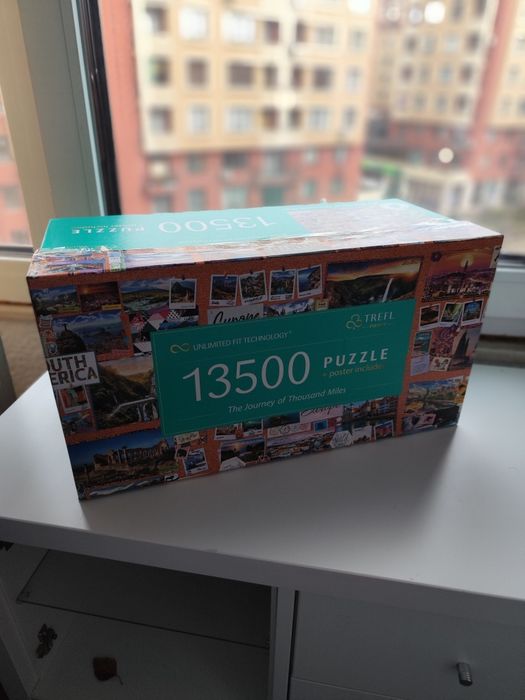Пъзел Trefl от 13 500 части - Далечно пътешествие
