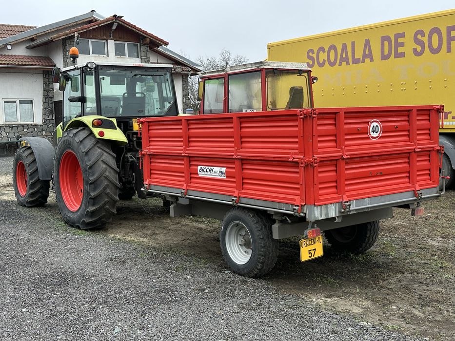 Tractor Claas AXOS 330 2013 Si Remorca Bicchi 2022