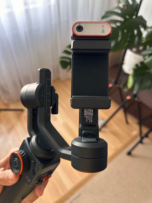 Stabilizator pentru telefon Hohem iSteady M6 KIT (cu modul AI) – folosit foarte puțin, stare impecabilă
