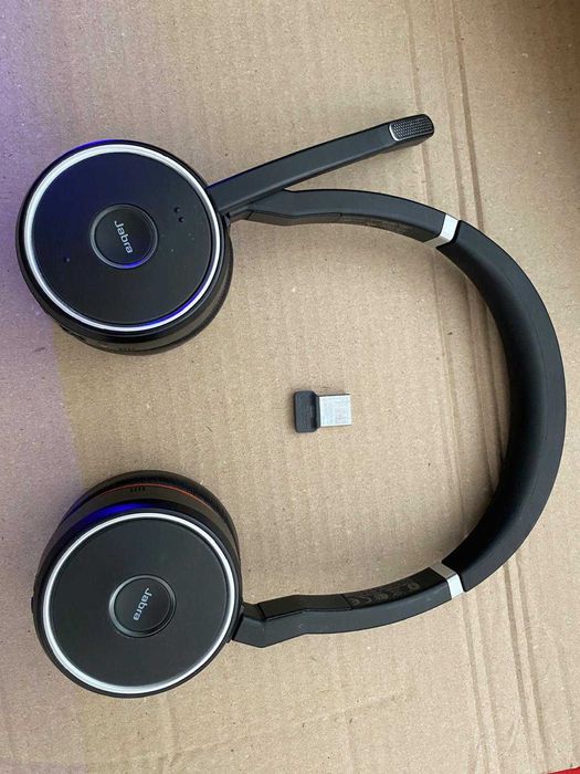 Casti JABRA Evolve 75 cu Jabra LINK 370