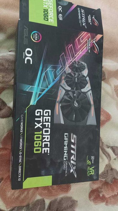 gtx 1060 6 gb asus rog stix