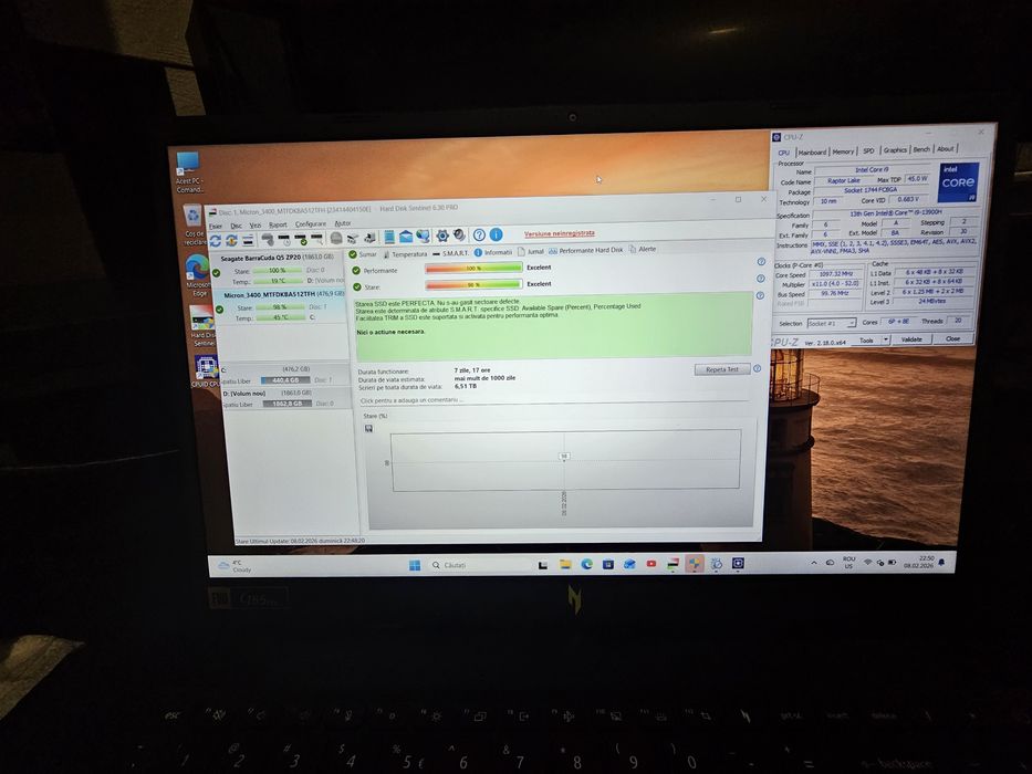 Acer Nitro V15 i9 / RTX 4060 / GARANȚIE / 7 ZILE FOLOSIT