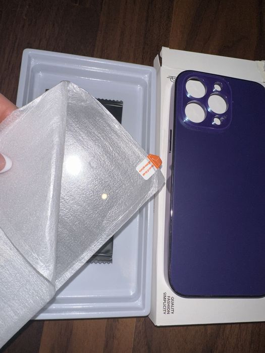 iPhone 14 Pro Max Калъф за Телефон Лилав