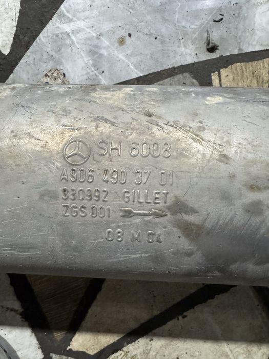 Глушитель оригинал спринтер 906