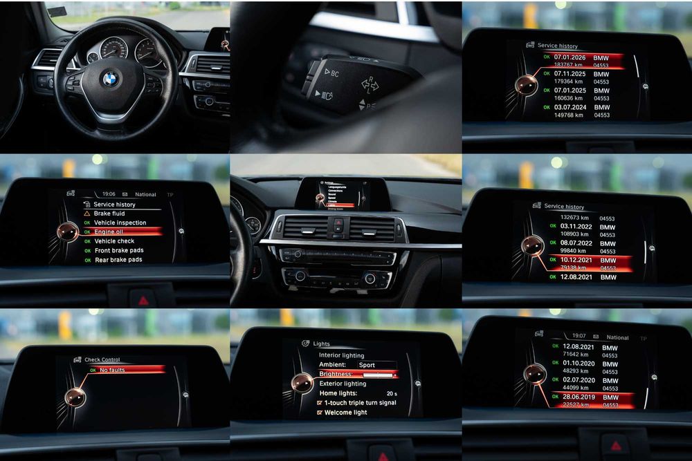 BMW Seria 3 F30 Facelift 320i B48 Sportline LED Incalzire Hi-Fi