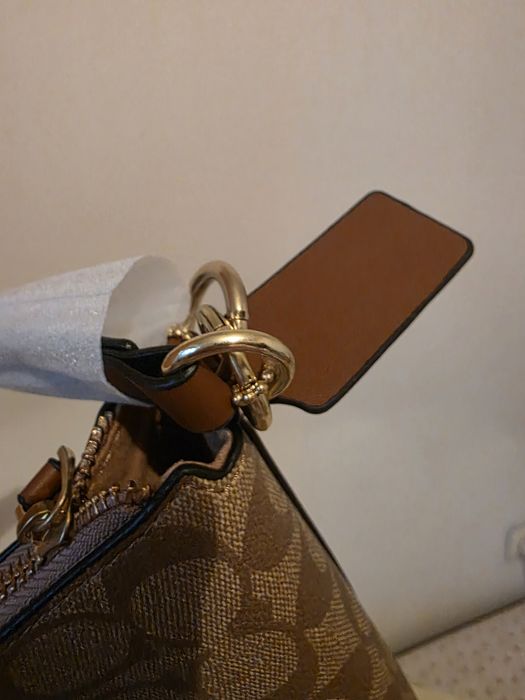 Сумки Coach Clara коричневые