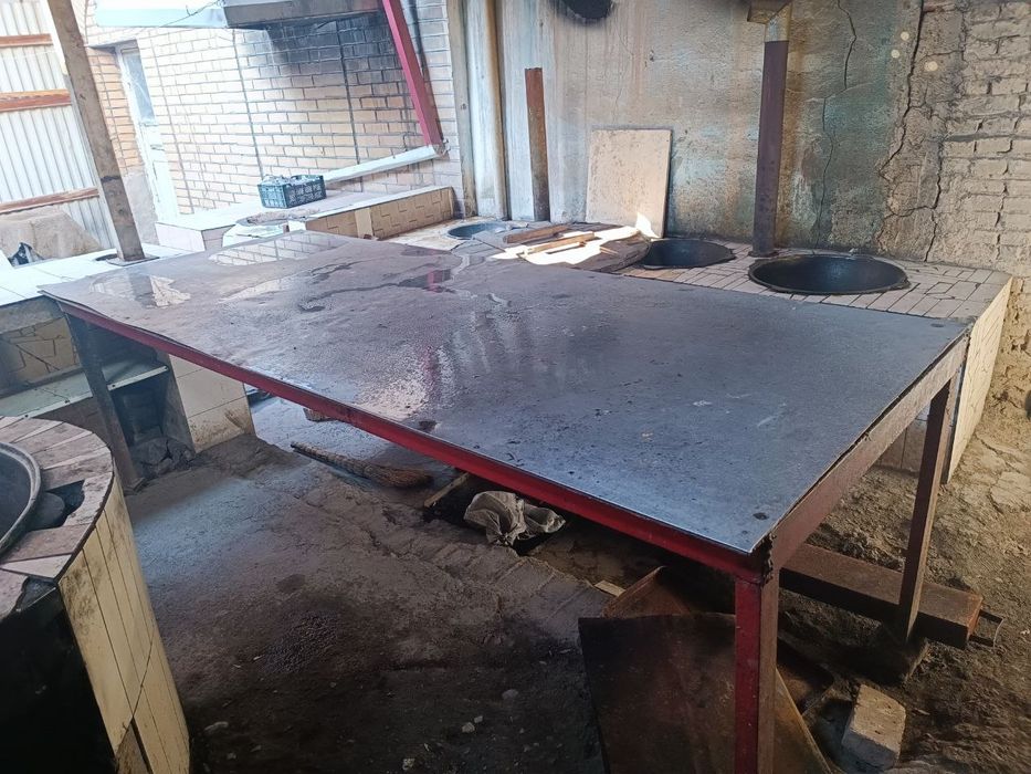 Срочно продается алюминиевый стол