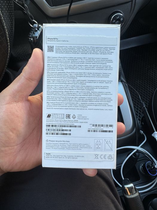 Продам iPhone 16 Pro 256