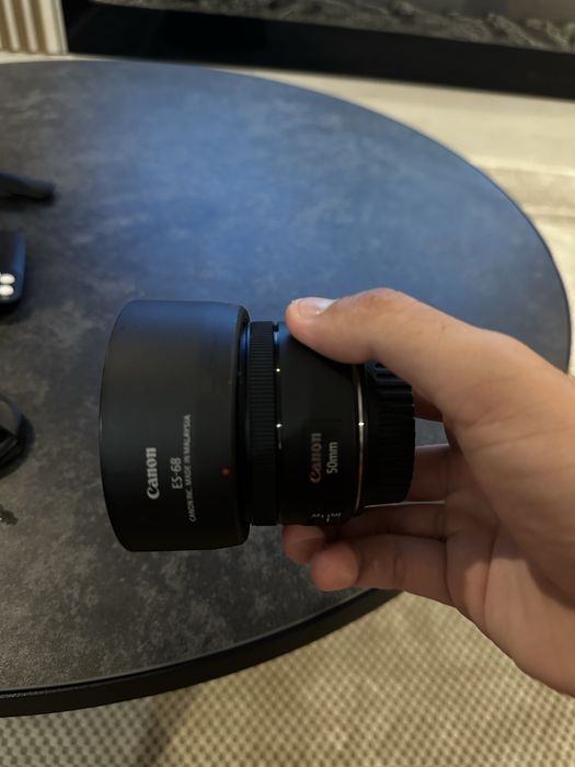 Obiectiv Canon EF 50mm f/1.8 STM – ca nou, 2 utilizări, factură F64