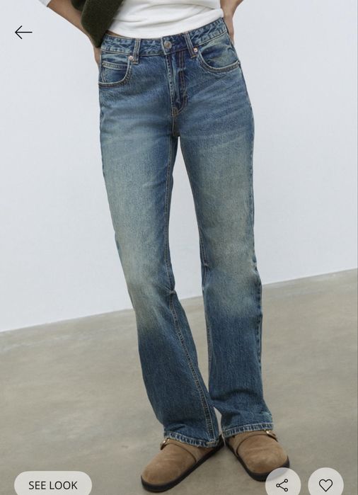 Дънки с прав крачол