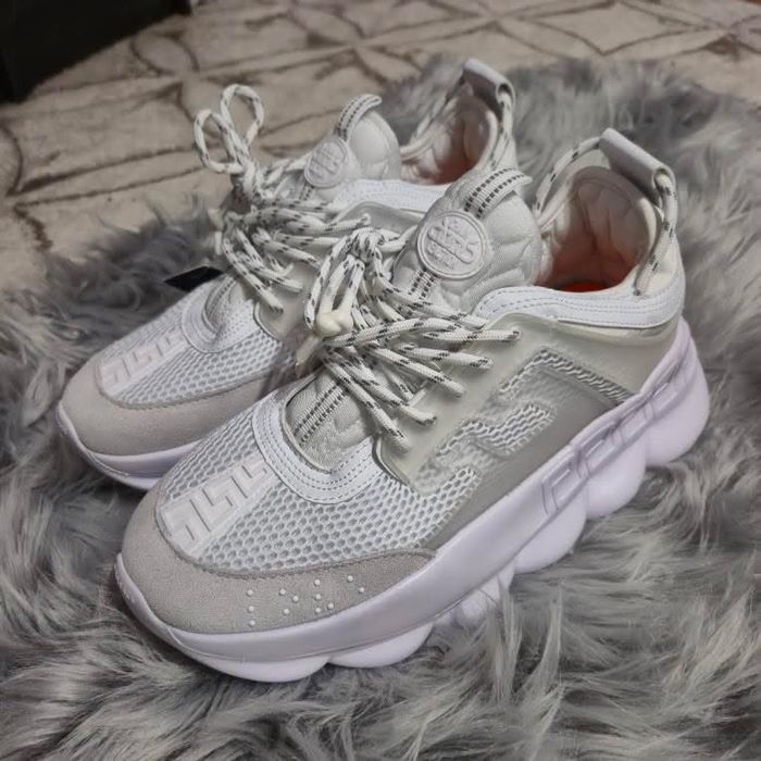 Versace Chain Reaction Black / White (38-44)