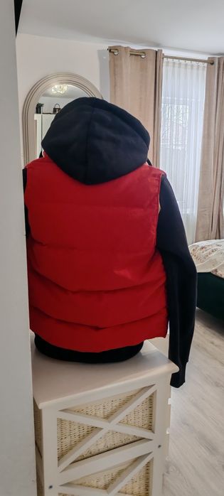 Vesta cu puf și hanorace xs