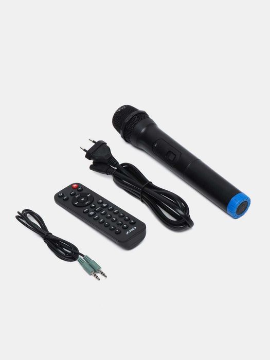 Портативная колонка Fenda PA200 сбеспроводным микрофоном для караоке.