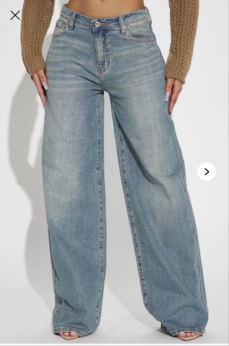 Дънки Fashion Nova Baggy