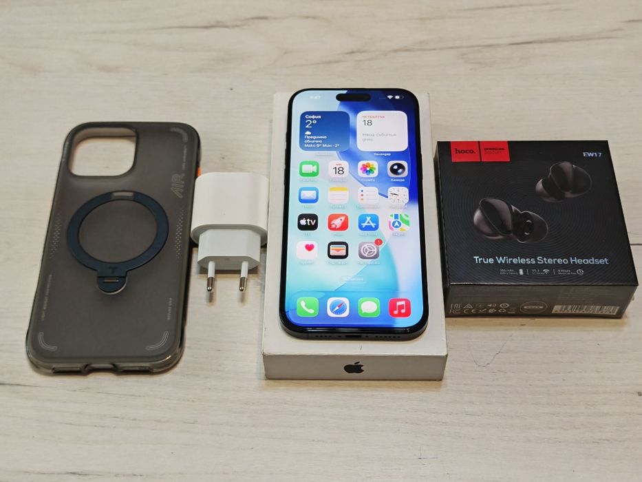 Като нов iPhone 16 Pro Max 256 GB Гаранция