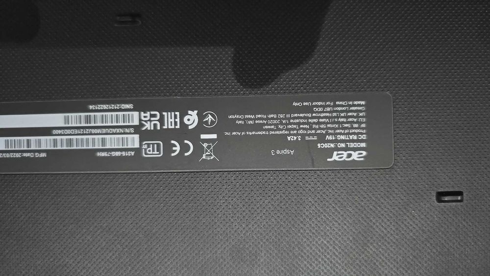 Acer aspire 3 notebook