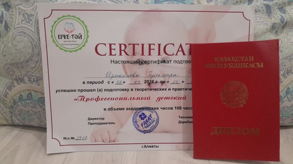 Услуги массажа на дом