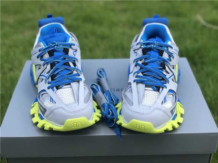 Balenciaga Track Sneaker "Grey/Blue/Yellow"