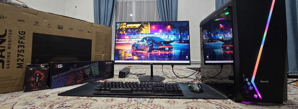 Продам мощный игровой компьютер в сборе