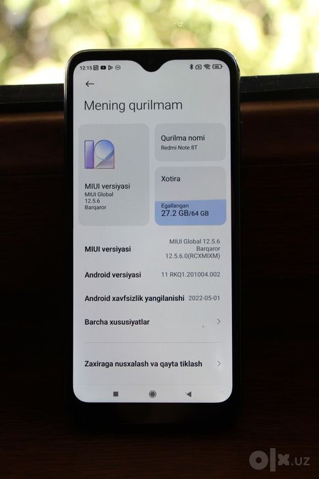 Redmi note 8T 64gb
