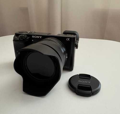 Camera DSLR Sony A6000 + Obiectiv Sony 35mm F1.8 E-Mount