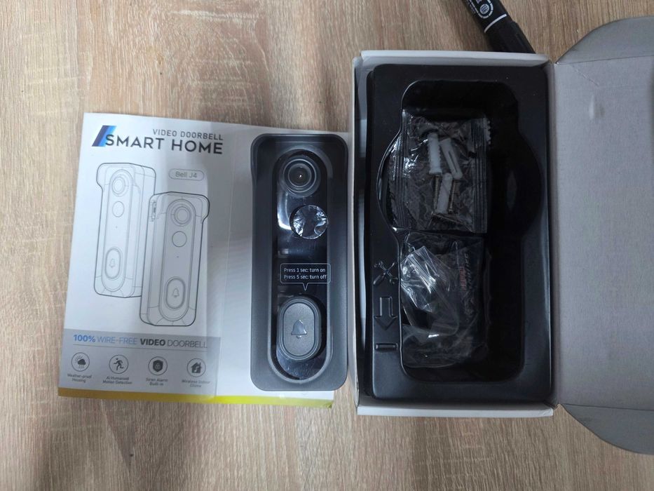 Video Interfon Smart cu Camera video si sonerie pentru usa